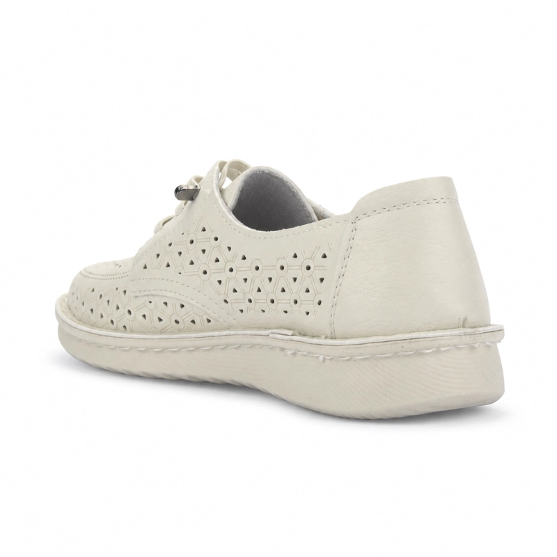 ZAPATO BEIGE MUJER CASUAL CHALADA MUSALOW - 4