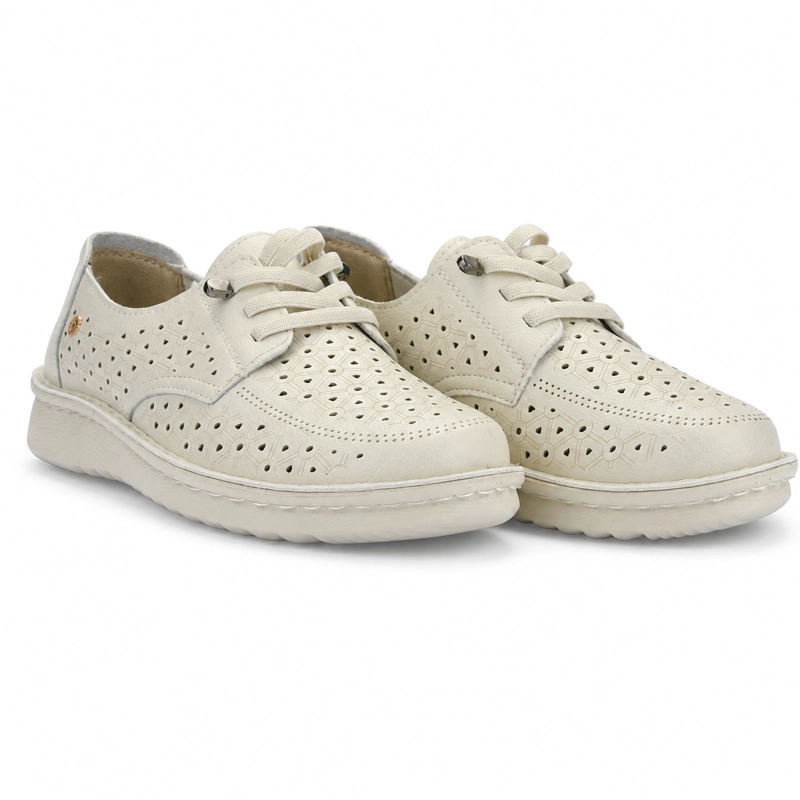 ZAPATO BEIGE MUJER CASUAL CHALADA MUSALOW - 6