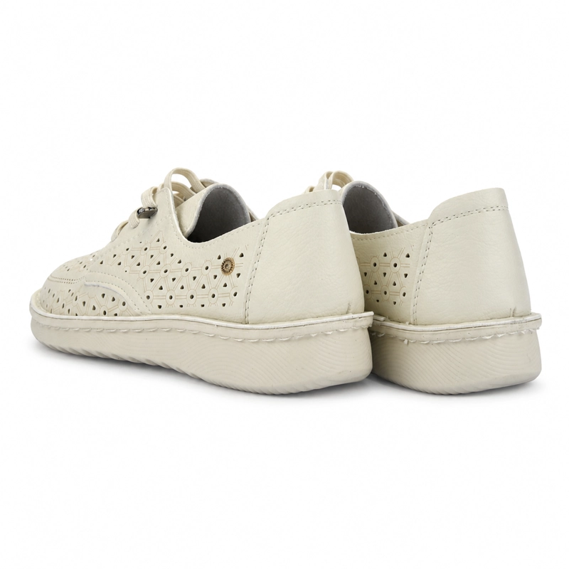 ZAPATO BEIGE MUJER CASUAL CHALADA MUSALOW - 7