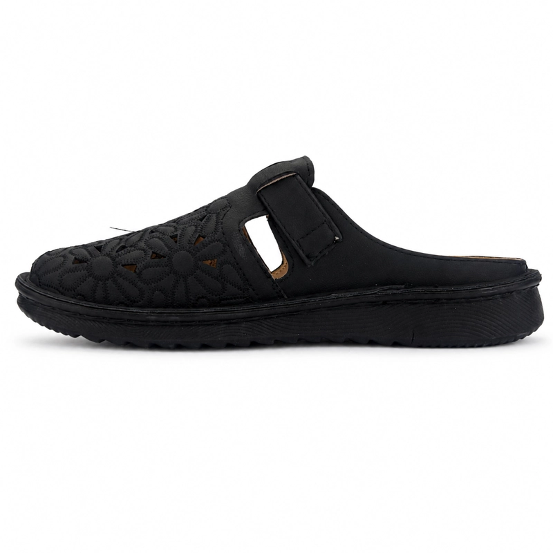 SANDALIA NEGRO MUJER CASUAL CHALADA MUSALOW - 2
