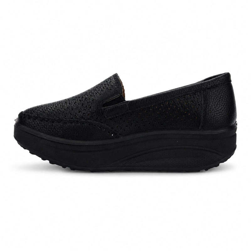 ZAPATO NEGRO MUJER CASUAL CHALADA TANDI - 2