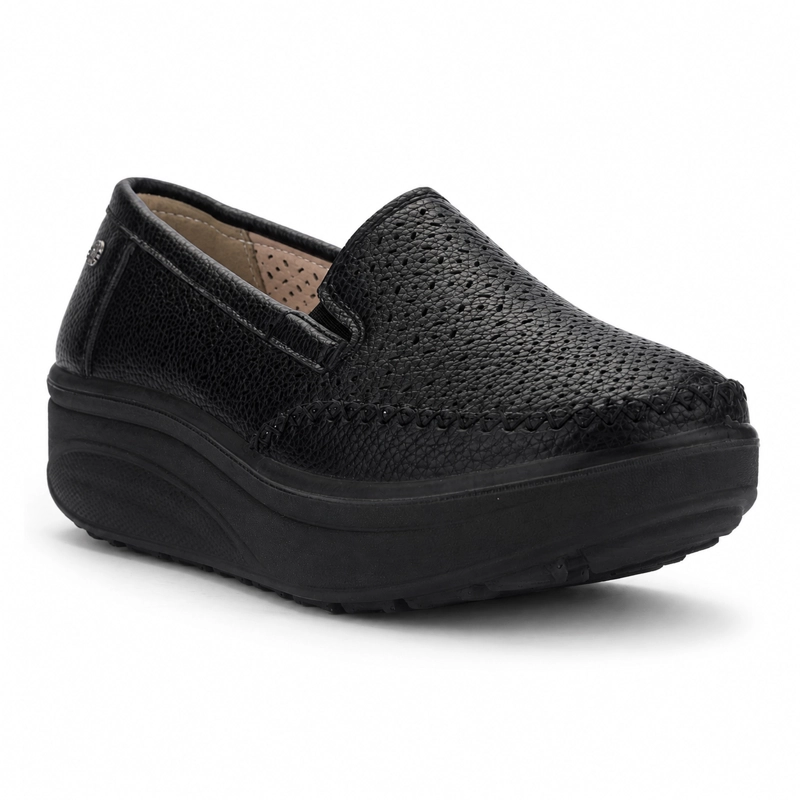 ZAPATO NEGRO MUJER CASUAL CHALADA TANDI - 3