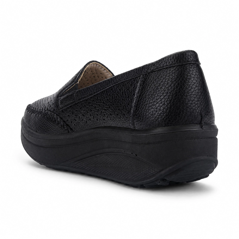 ZAPATO NEGRO MUJER CASUAL CHALADA TANDI - 4