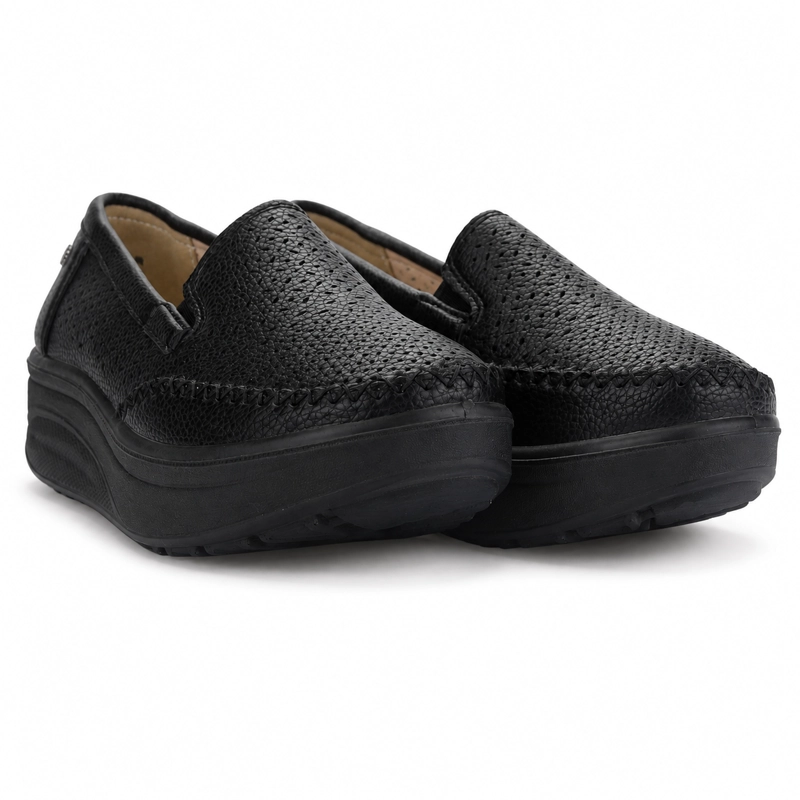ZAPATO NEGRO MUJER CASUAL CHALADA TANDI - 7