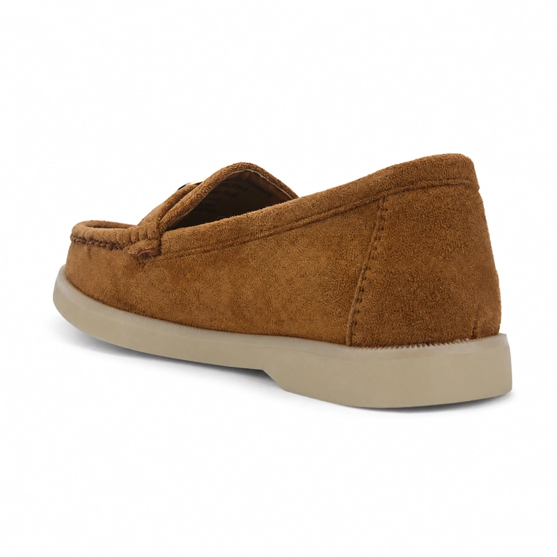 MOCASIN CAMEL MUJER CASUAL CHALADA VELA - 4