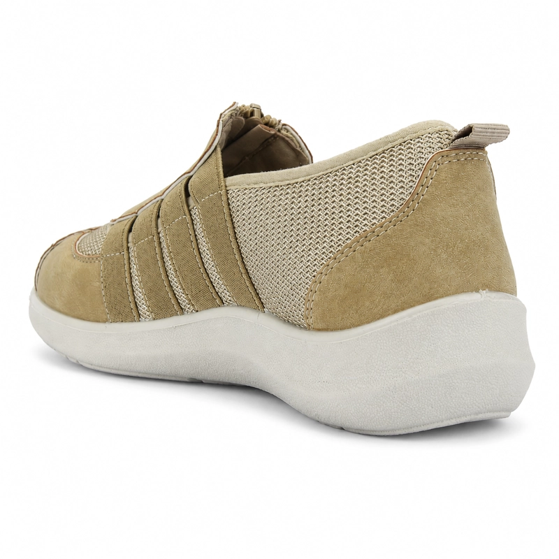 ZAPATO BEIGE MUJER CASUAL CHALADA FIRENA - 4