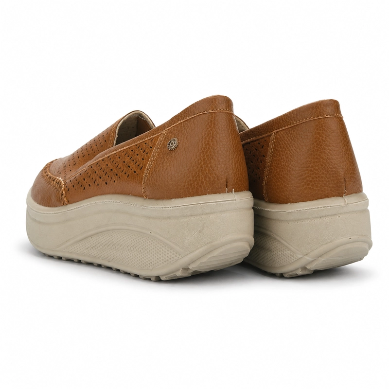 ZAPATO CAMEL MUJER CASUAL CHALADA TANDI - 8