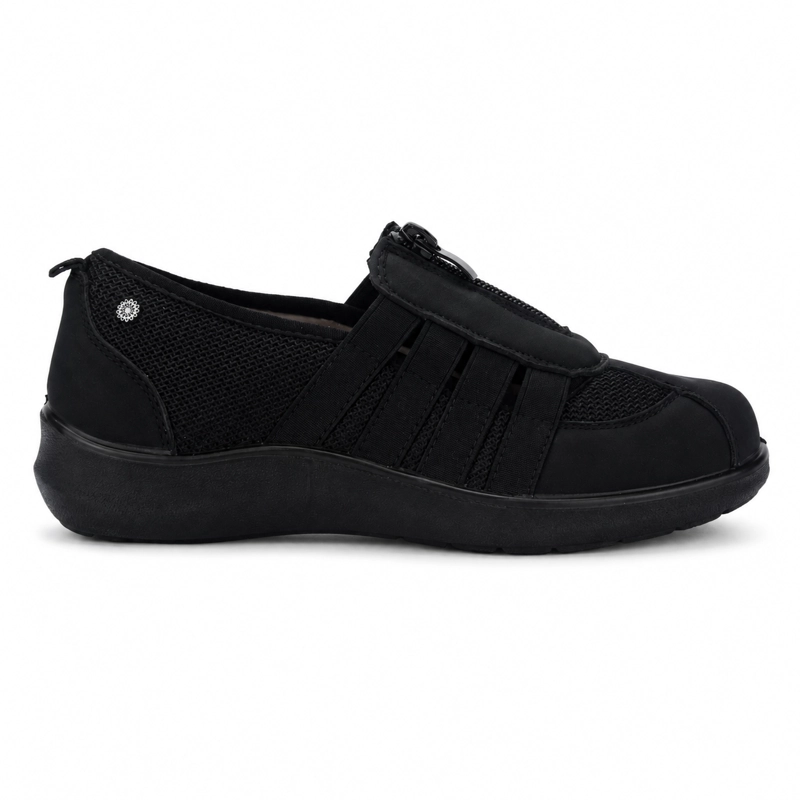 ZAPATO NEGRO MUJER CASUAL CHALADA FIRENA - 1