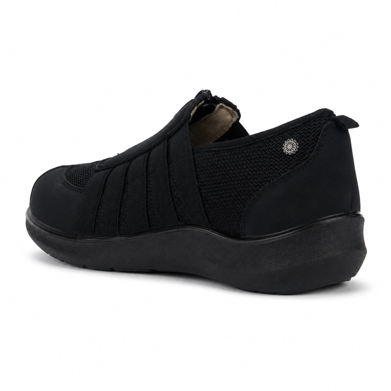 ZAPATO NEGRO MUJER CASUAL CHALADA FIRENA - 4