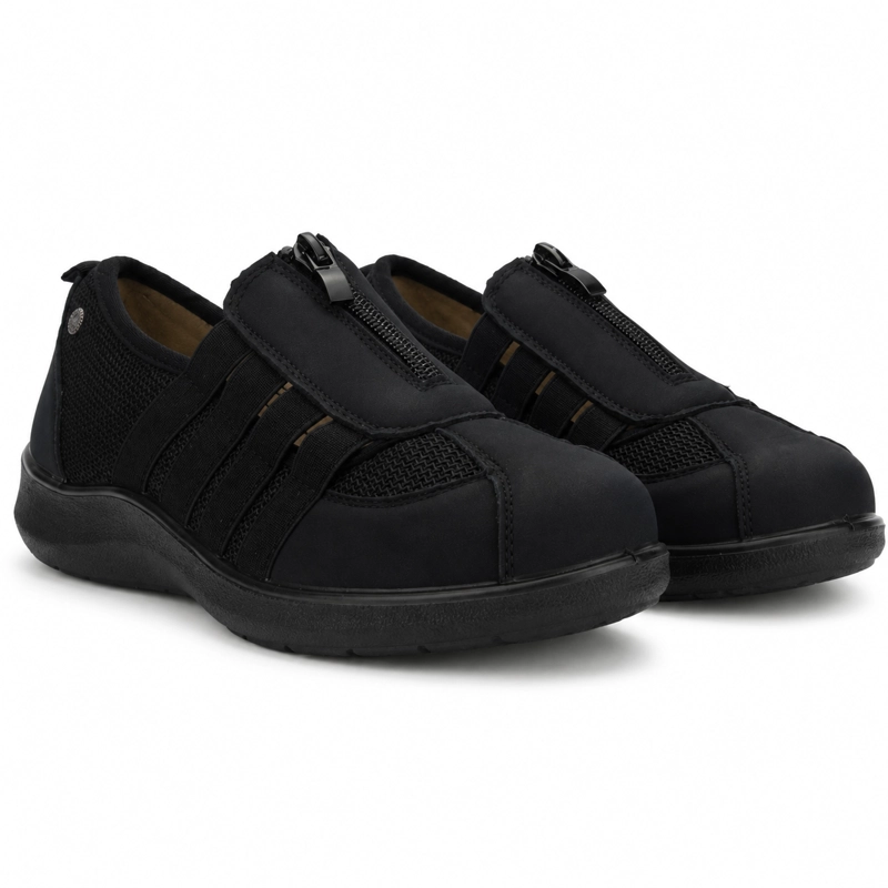 ZAPATO NEGRO MUJER CASUAL CHALADA FIRENA - 5