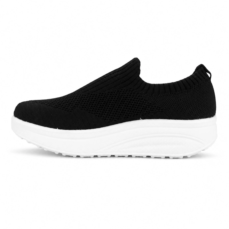 ZAPATILLA NEGRO MUJER CASUAL CHALADA TANDI - 2
