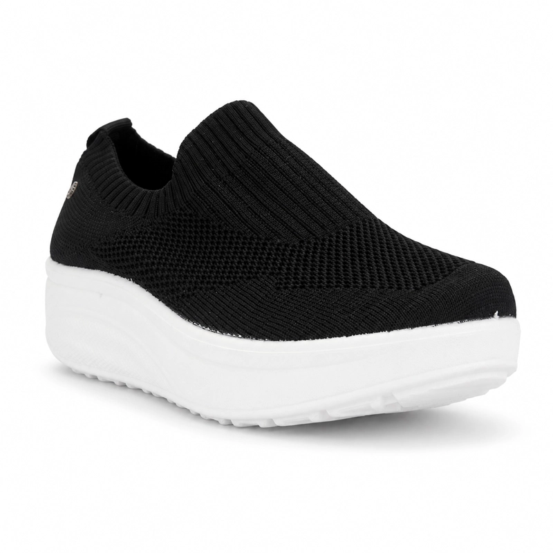 ZAPATILLA NEGRO MUJER CASUAL CHALADA TANDI - 3