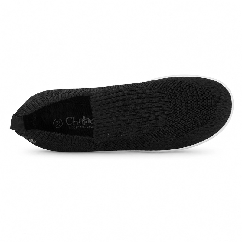 ZAPATILLA NEGRO MUJER CASUAL CHALADA TANDI - 5