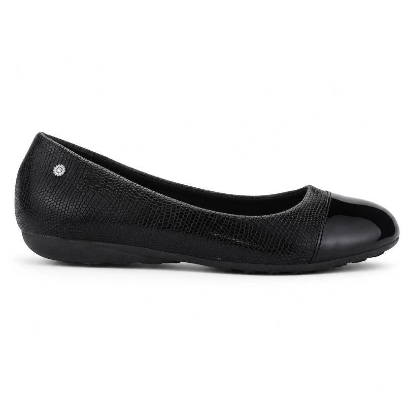 BALLERINA NEGRO MUJER CASUAL CHALADA OSLO - 1