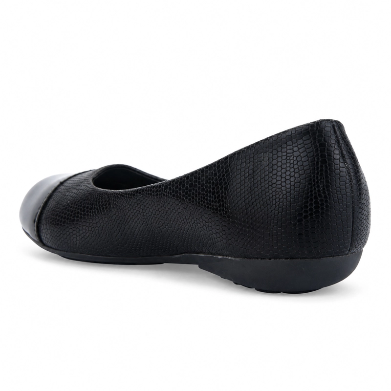BALLERINA NEGRO MUJER CASUAL CHALADA OSLO - 4