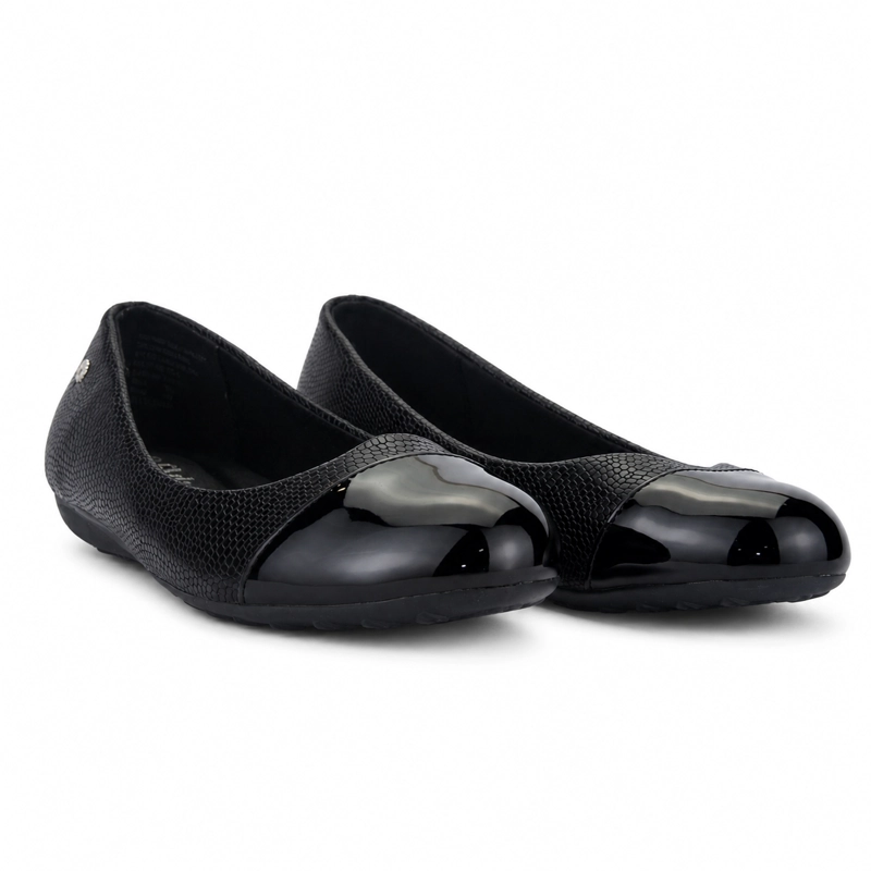 BALLERINA NEGRO MUJER CASUAL CHALADA OSLO - 5