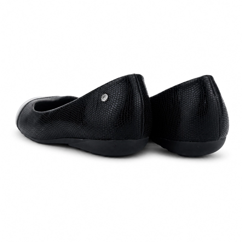 BALLERINA NEGRO MUJER CASUAL CHALADA OSLO - 6