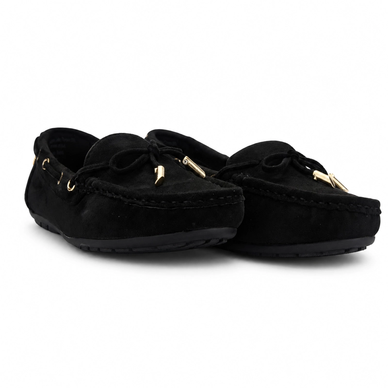 MOCASIN NEGRO MUJER CASUAL CHALADA NAUTICO - 5