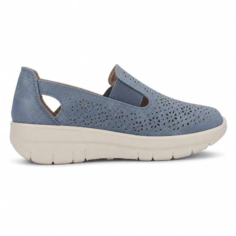ZAPATO AZUL MUJER CASUAL CHALADA NEPTUN - 2