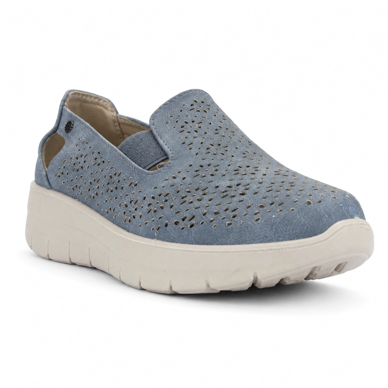 ZAPATO AZUL MUJER CASUAL CHALADA NEPTUN - 3