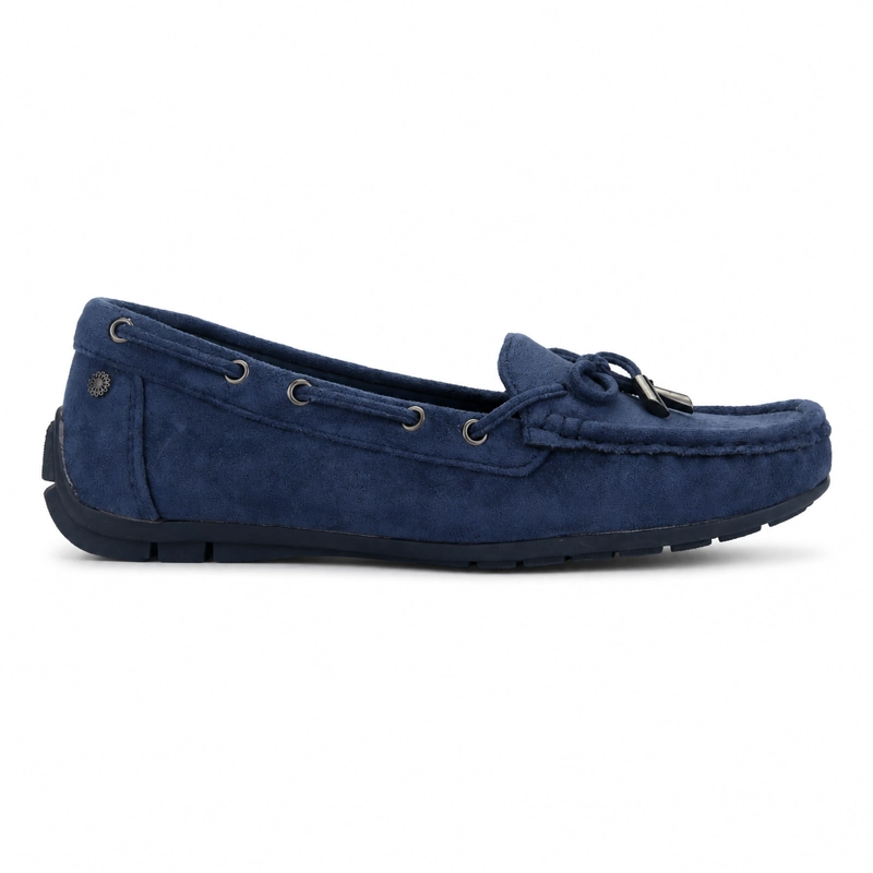 MOCASIN AZUL MUJER CASUAL CHALADA NAUTICO - 1