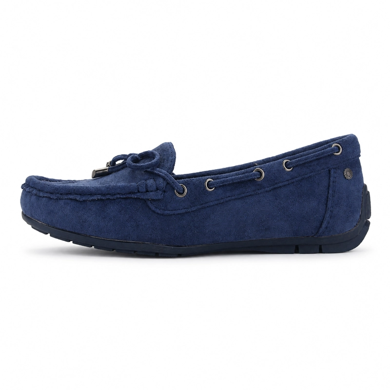 MOCASIN AZUL MUJER CASUAL CHALADA NAUTICO - 2