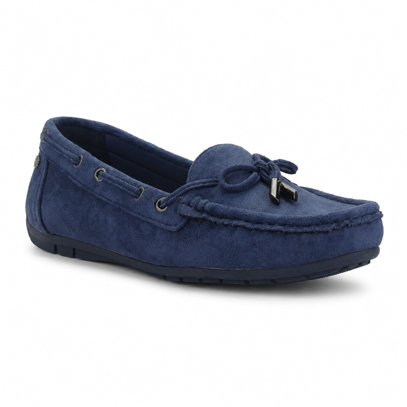 MOCASIN AZUL MUJER CASUAL CHALADA NAUTICO - 3