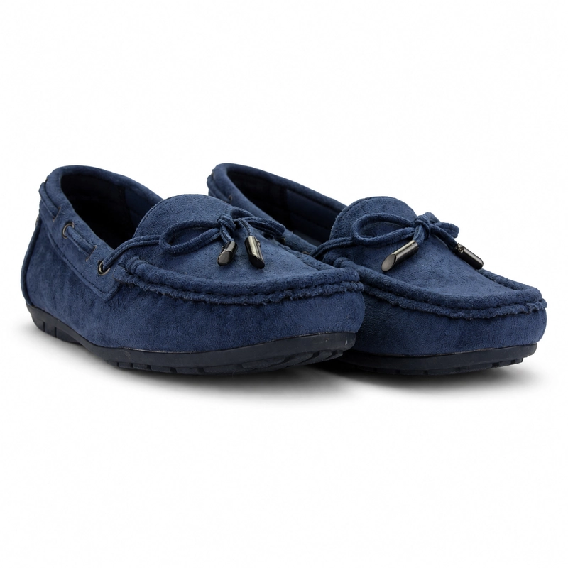 MOCASIN AZUL MUJER CASUAL CHALADA NAUTICO - 5