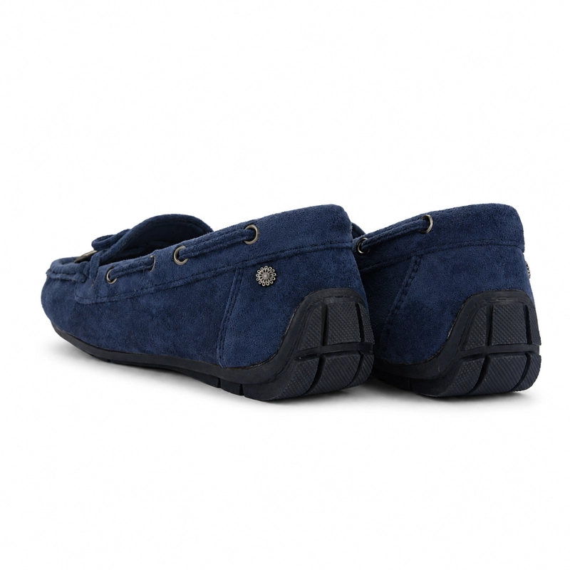 MOCASIN AZUL MUJER CASUAL CHALADA NAUTICO - 6