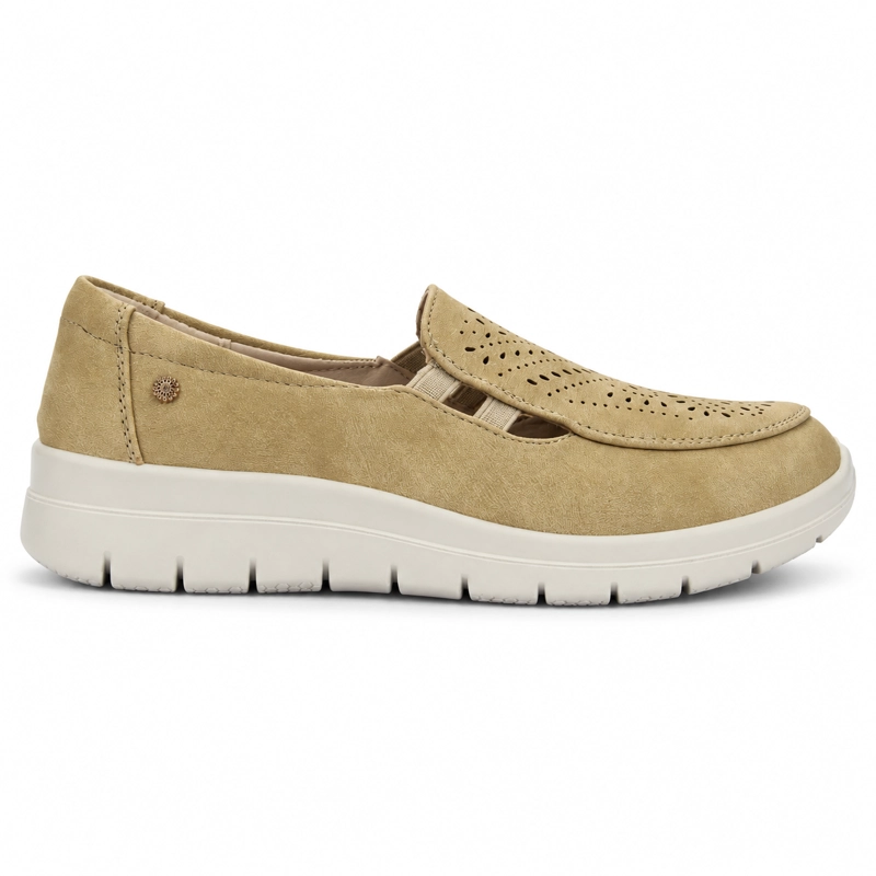 ZAPATO BEIGE MUJER CASUAL CHALADA FINEST - 1