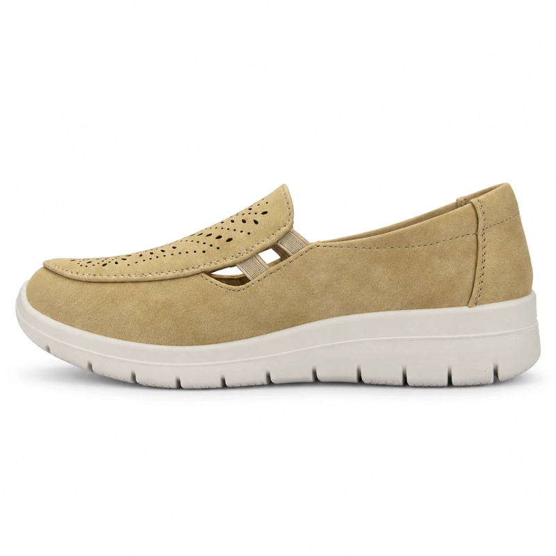 ZAPATO BEIGE MUJER CASUAL CHALADA FINEST - 2