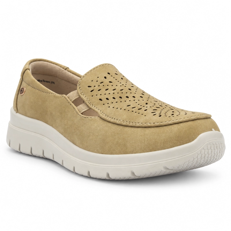 ZAPATO BEIGE MUJER CASUAL CHALADA FINEST - 3