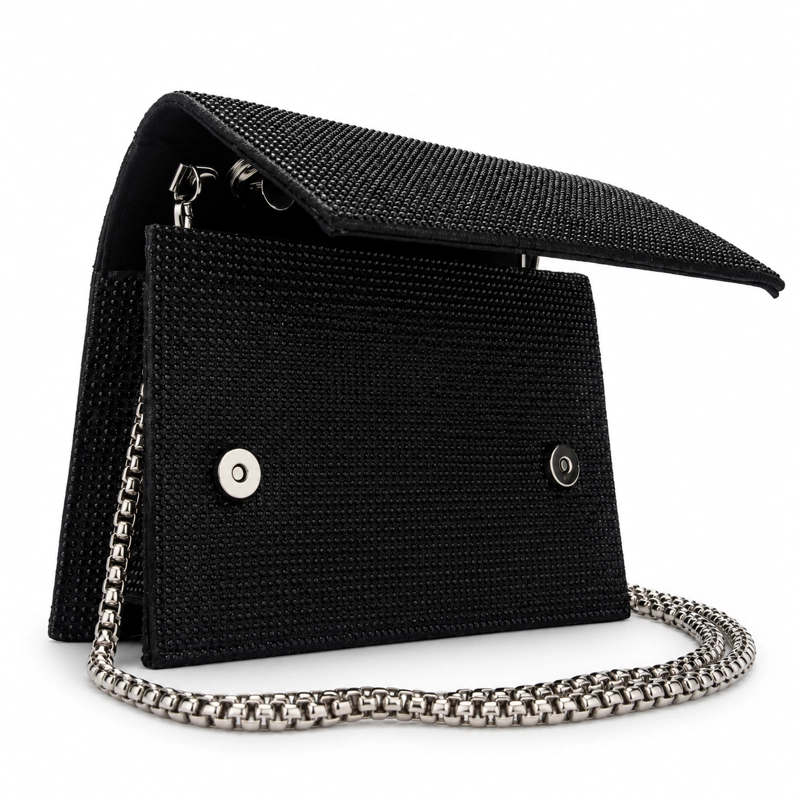 CARTERA NEGRO MUJER MODA CHALADA - 3