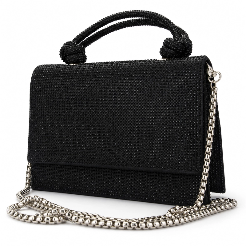 CARTERA NEGRO MUJER MODA CHALADA - 5