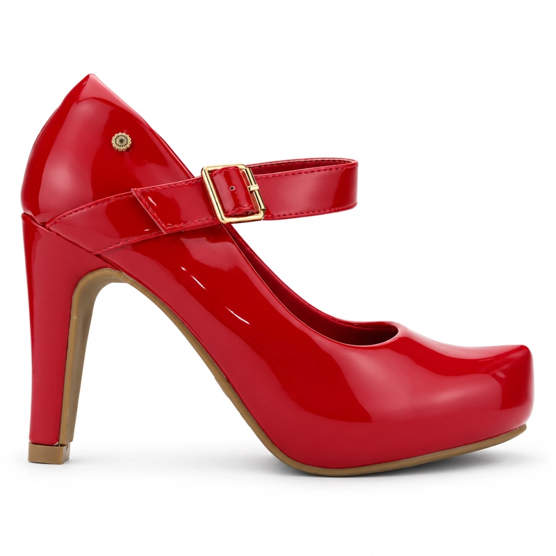 ZAPATO ROJO MUJER CASUAL CHALADA FASHION - 1