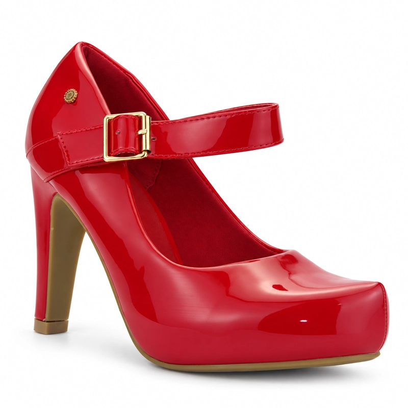 ZAPATO ROJO MUJER CASUAL CHALADA FASHION - 3