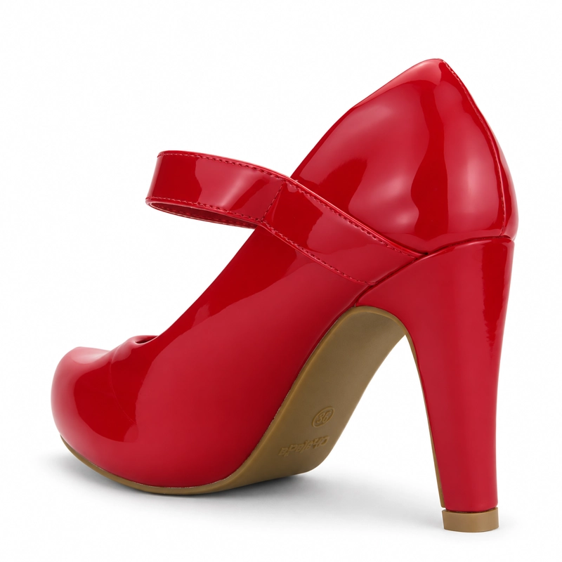 ZAPATO ROJO MUJER CASUAL CHALADA FASHION - 4