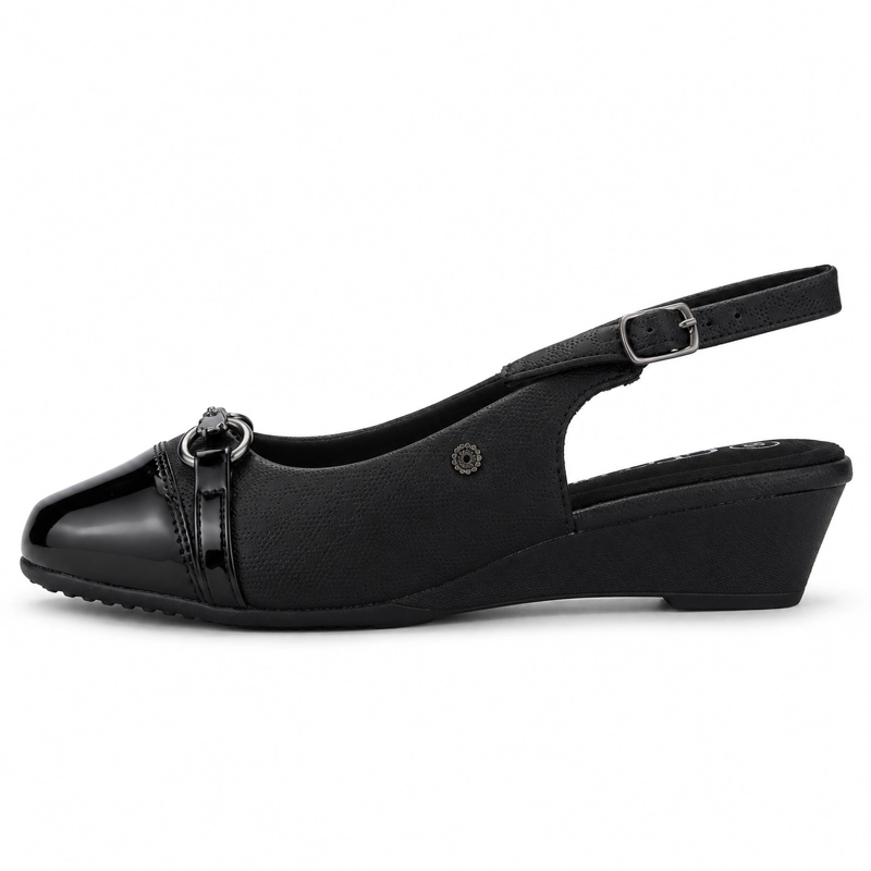 ZAPATO NEGRO MUJER CASUAL CHALADA COLES - 2