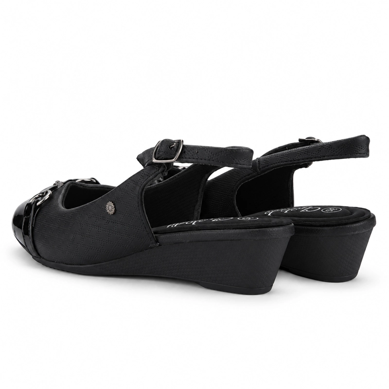 ZAPATO NEGRO MUJER CASUAL CHALADA COLES - 6