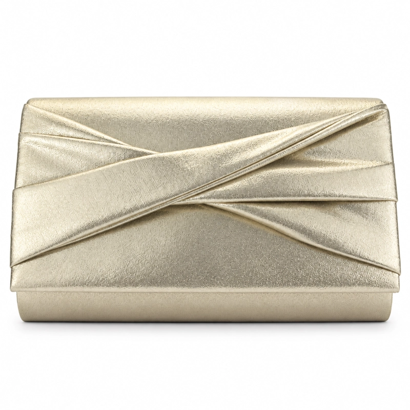 CARTERA DORADO MUJER MODA CHALADA CARTERA - 1