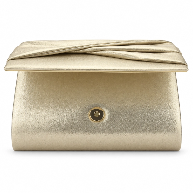 CARTERA DORADO MUJER MODA CHALADA CARTERA - 3