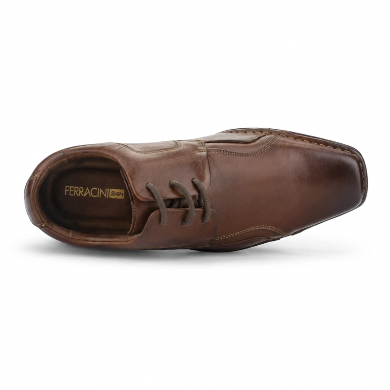 ZAPATO CAFE HOMBRE CASUAL FERRACINI 4607 - 5