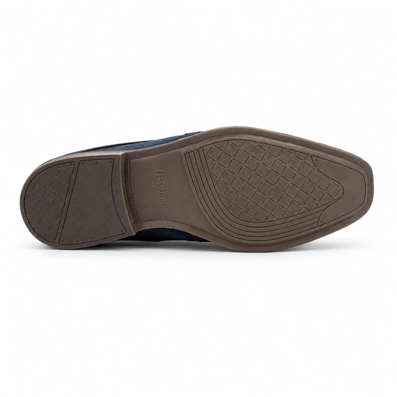 ZAPATO AZUL HOMBRE CASUAL FERRACINI 5227 - 6