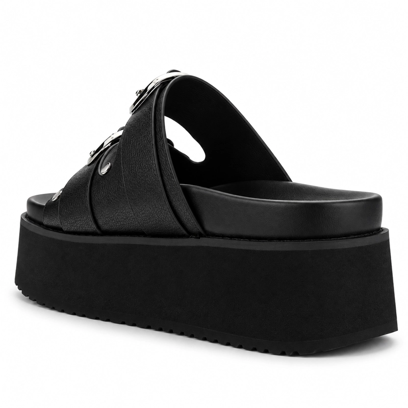 SANDALIA NEGRO MUJER CASUAL CHALADA VIRU - 4