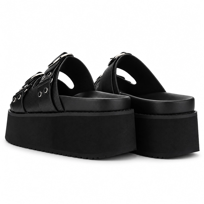 SANDALIA NEGRO MUJER CASUAL CHALADA VIRU - 8