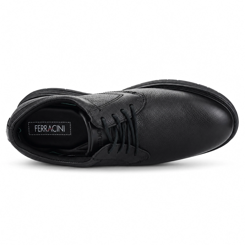 ZAPATO NEGRO HOMBRE CASUAL FERRACINI AUSTIN 5168 - 5