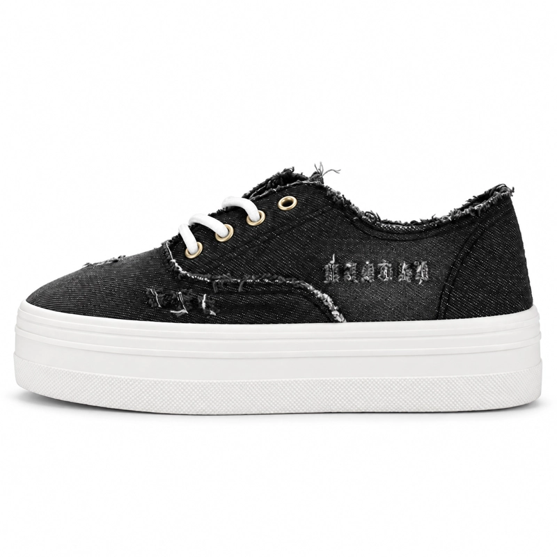 ZAPATILLA NEGRO MUJER URBANO CHALADA FIELD - 2