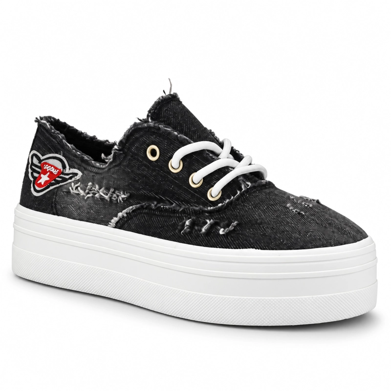 ZAPATILLA NEGRO MUJER URBANO CHALADA FIELD - 3