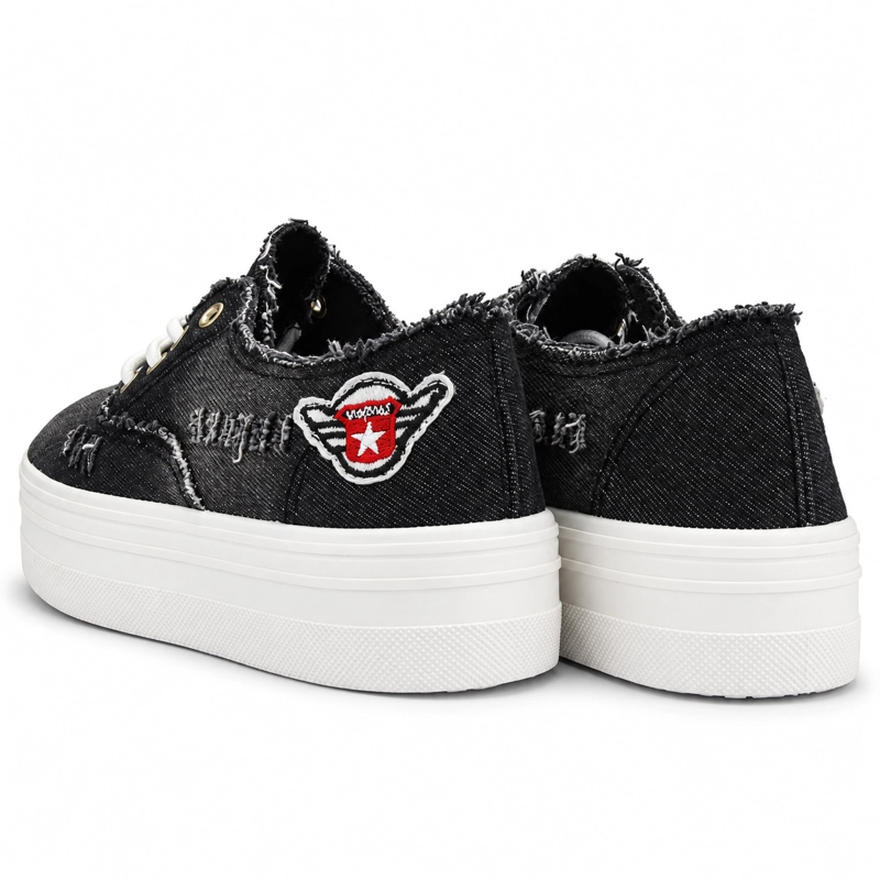 ZAPATILLA NEGRO MUJER URBANO CHALADA FIELD - 6