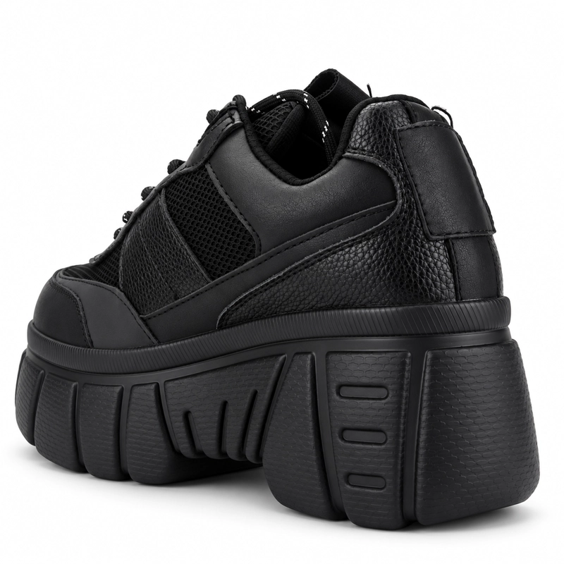 ZAPATILLA NEGRO MUJER URBANO CHALADA NROCK - 4